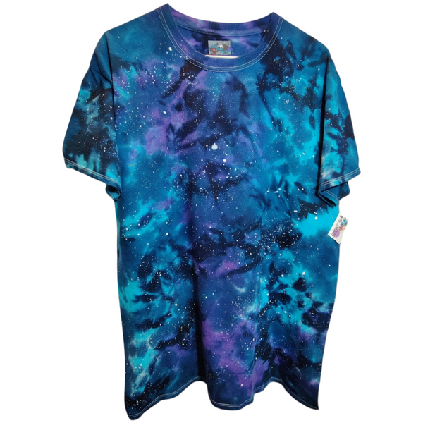 Bluuu Galaxy Tie Dye T-Shirt Large