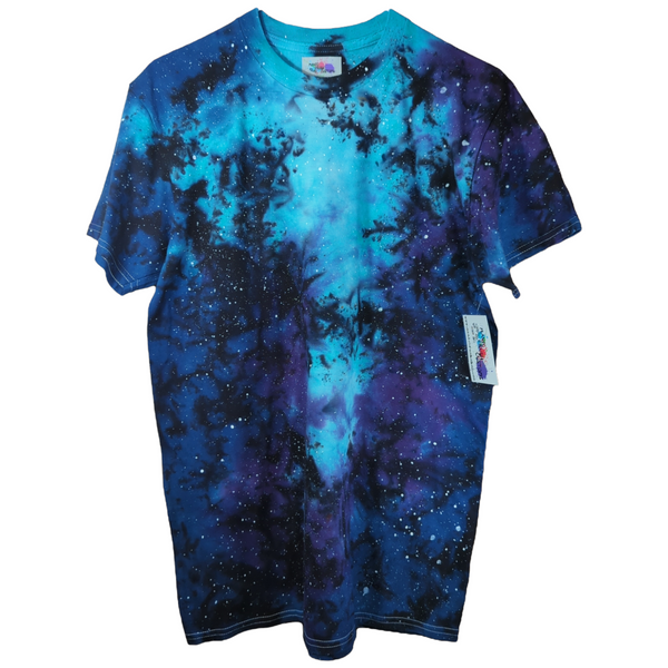 Blue Sky Galaxy Tie Dye T-Shirt Medium