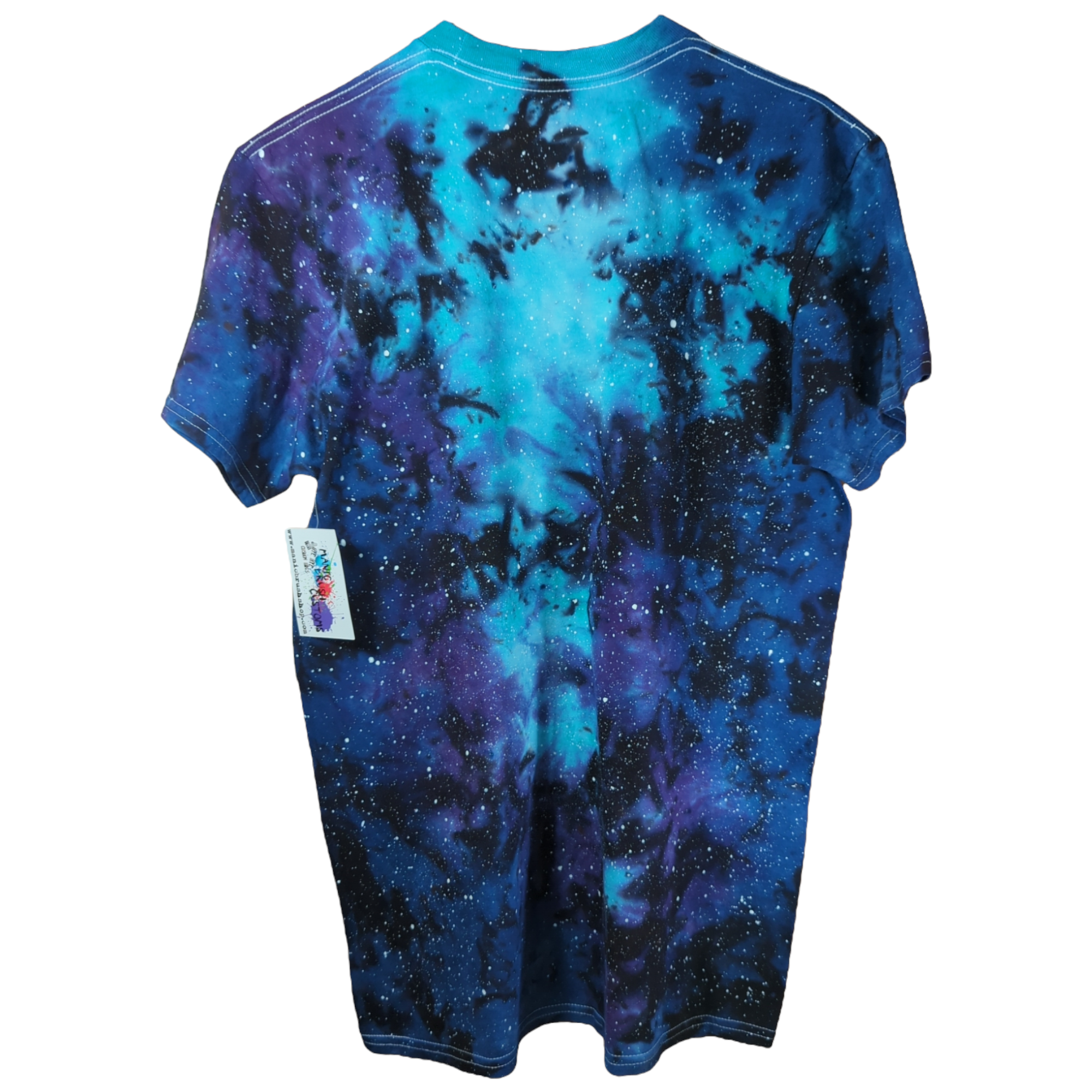 Blue Sky Galaxy Tie Dye T-Shirt Medium