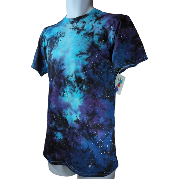 Blue Sky Galaxy Tie Dye T-Shirt Medium