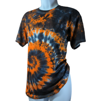Hallow Spiral Galaxy Tie Dye T-Shirt Small