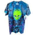 Close Encounter Double Sided Tie Dyed T-shirt Size Small