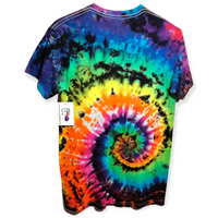 Rainbow Spiral Galaxy Tie Dye T-shirt