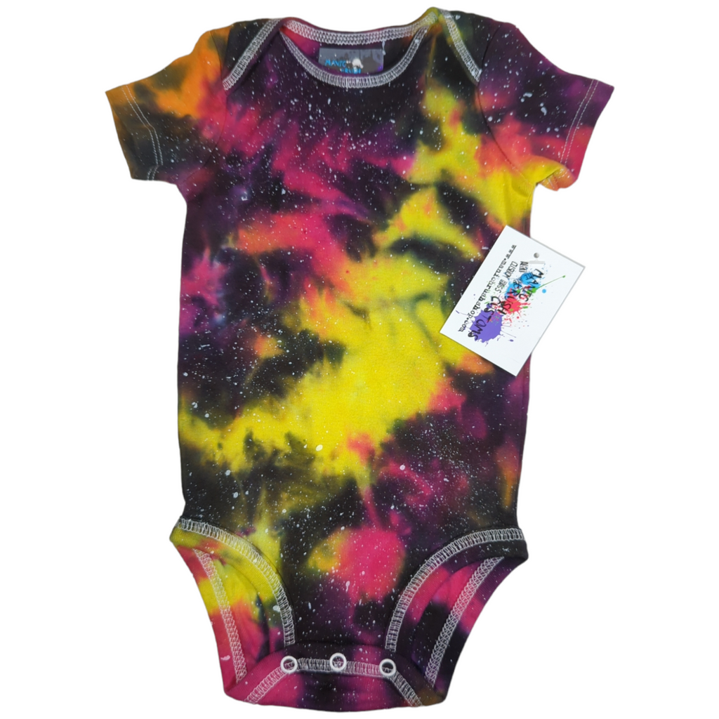 Mango Galaxy Tie Dye Onesie