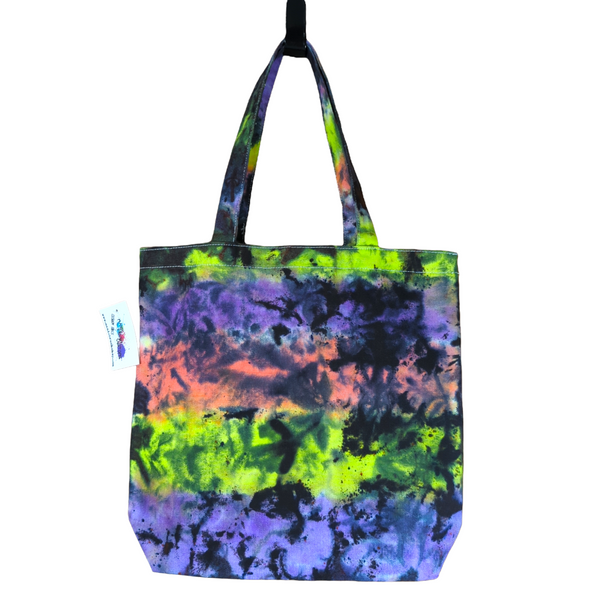 Tie Dyed Canvas Tote Bag