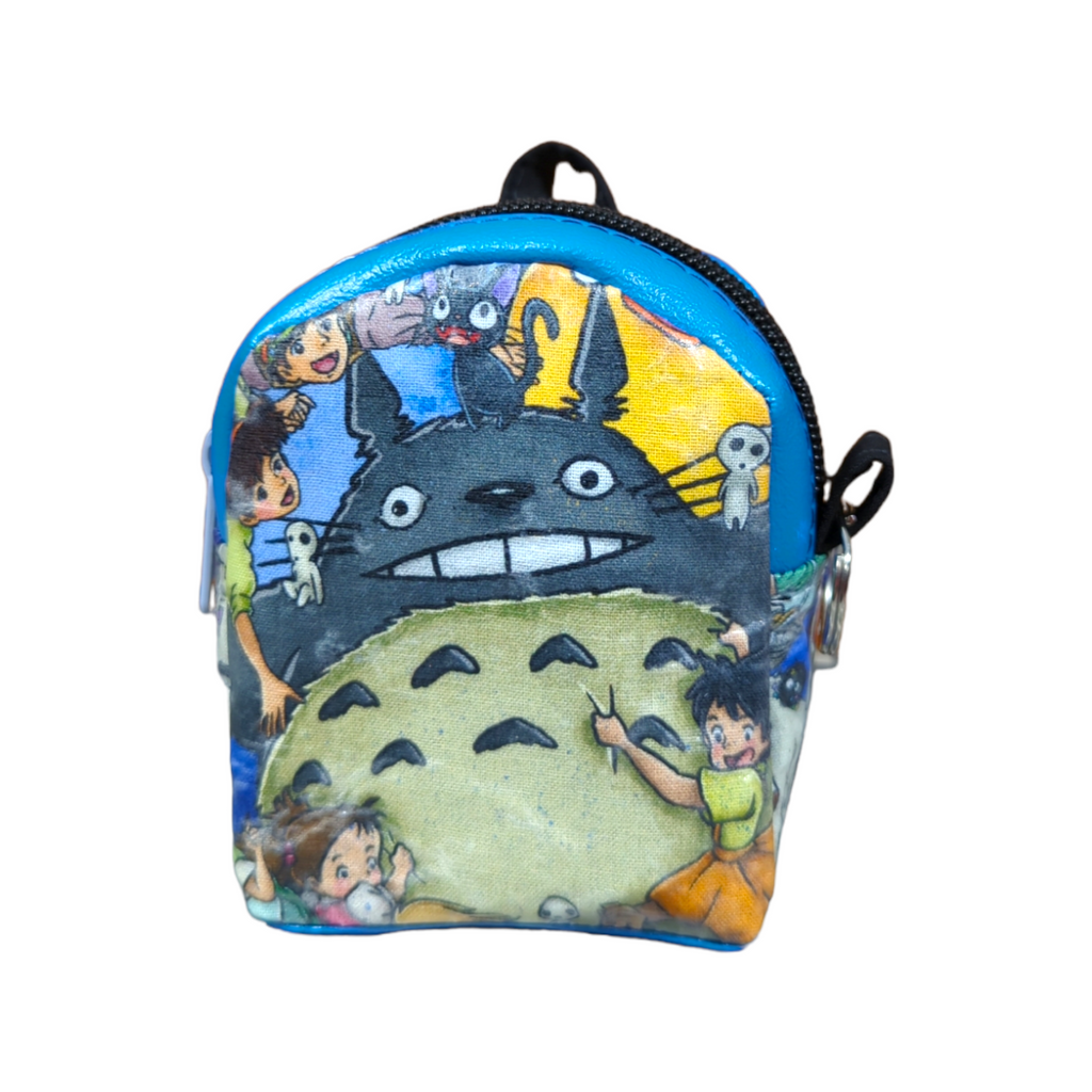 Blue Backpack Key Chain